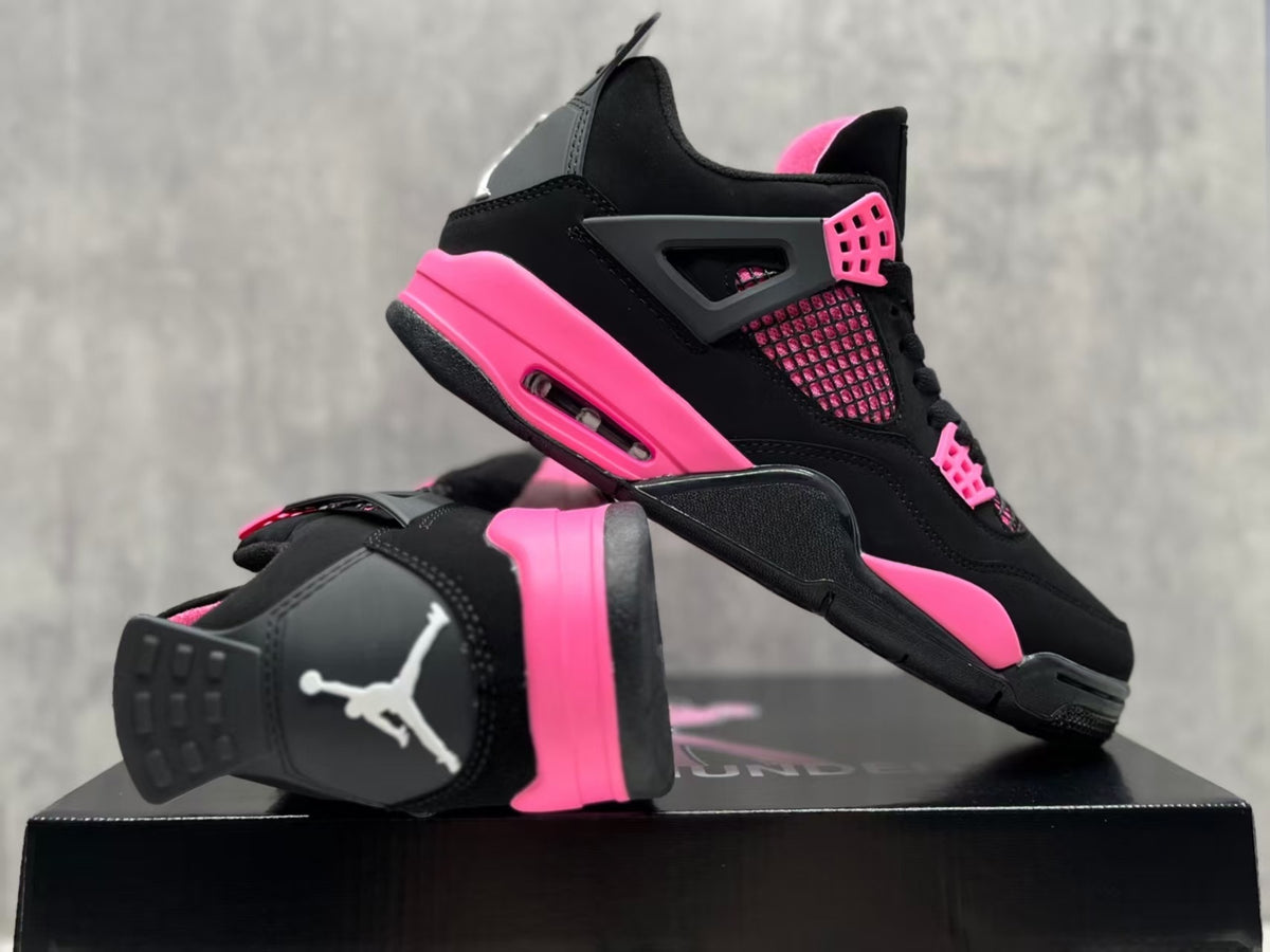 Air Jordan 4 Pink Thunder Custom