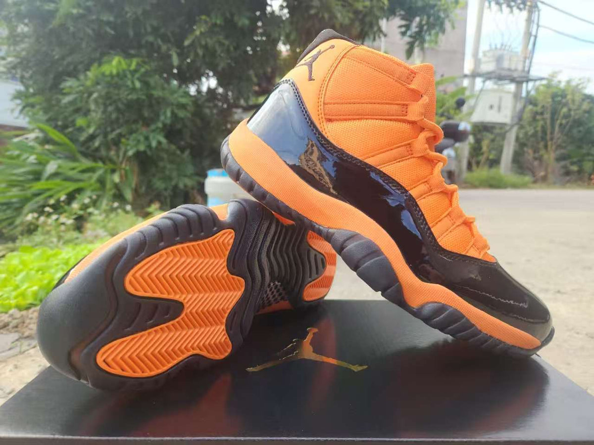 Air Jordan 11 Retro Black Orange