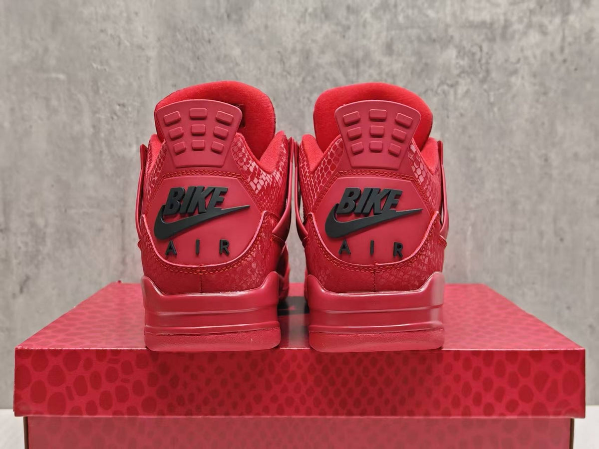 Air Jordan 4 Retro Red Snake Skin