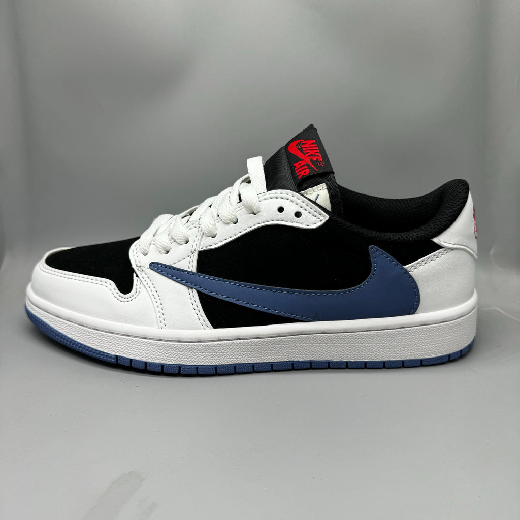 Air Jordan 1 Low x Travis Scott “Black Navy” Custom 2024