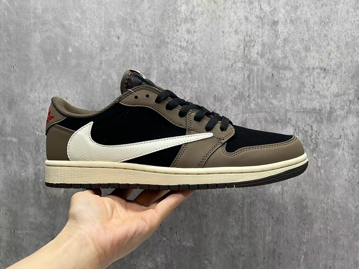 Air Jordan 1 Low Black-Brown Reverse