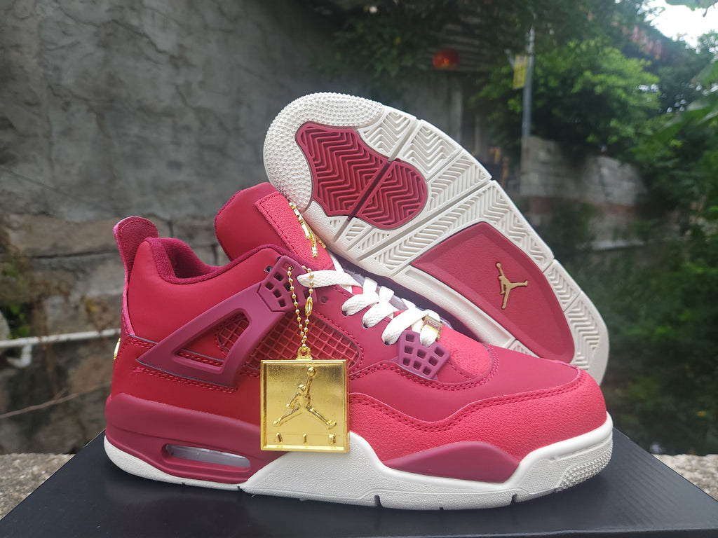 Air Jordan 4 Retro Pink Red