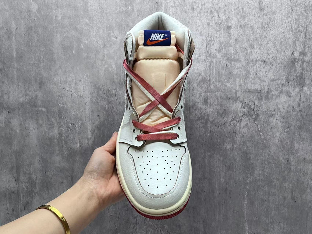 Air Jordan 1 Retro High Rare Air Sail Cinnabar